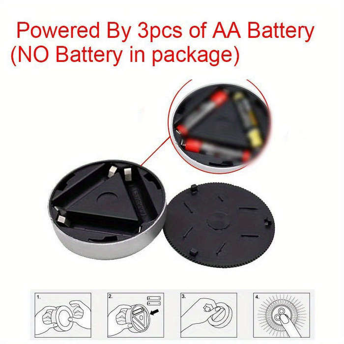 1pc Sleek Cordless LED Touch Light