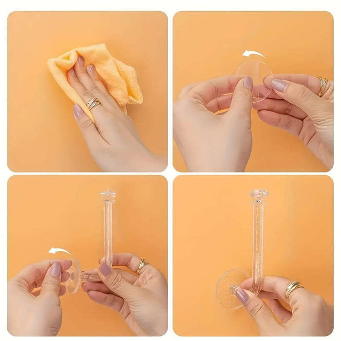 Sparkling Transparent Hair Tie Organizer