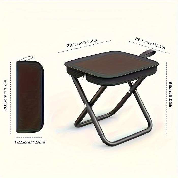 Foldable Iron Alloy Bench