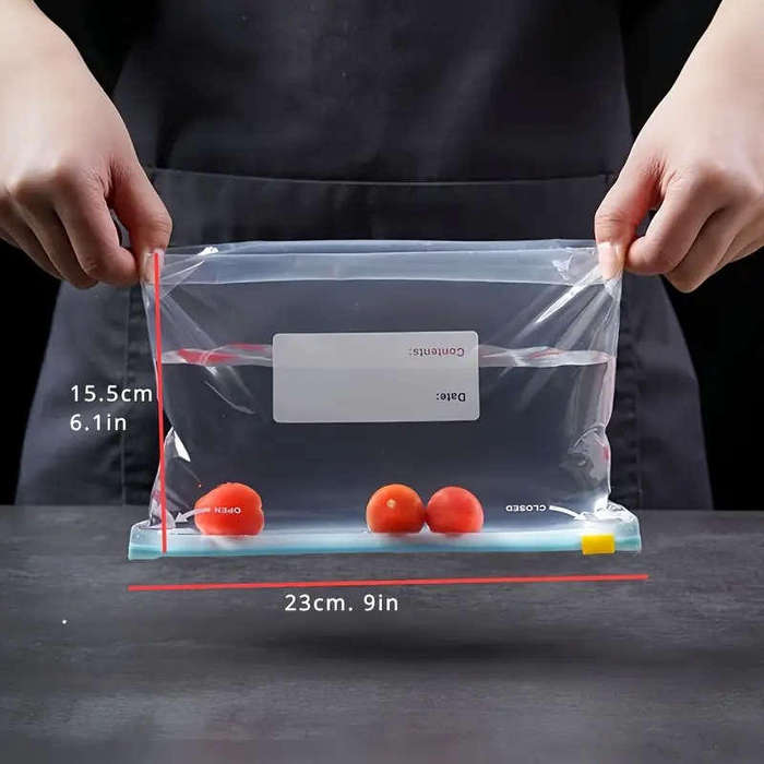 15 Leak-Proof Airtight Freezer Bags