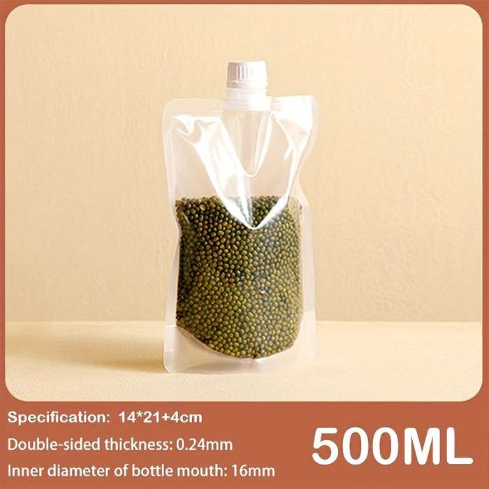 500ML Reusable PET Food Storage Bag