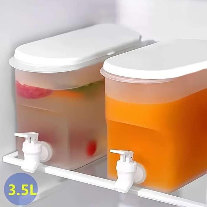 Large Capacity Refrigerator Drink Dispenser with Faucet