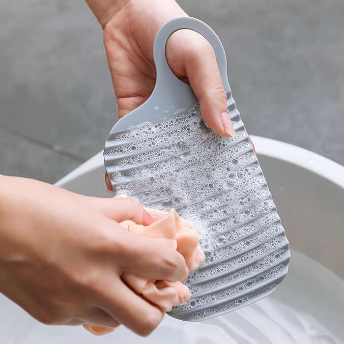 1pc Mini Washing Board Portable Washing Board Sock Board