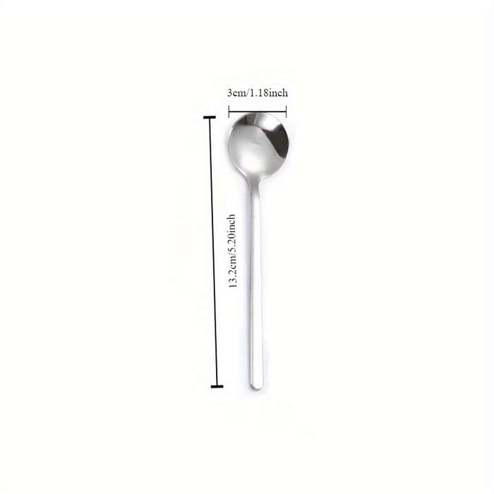 1pcs Stainless Steel Spoon With High Value Dessert Spoon