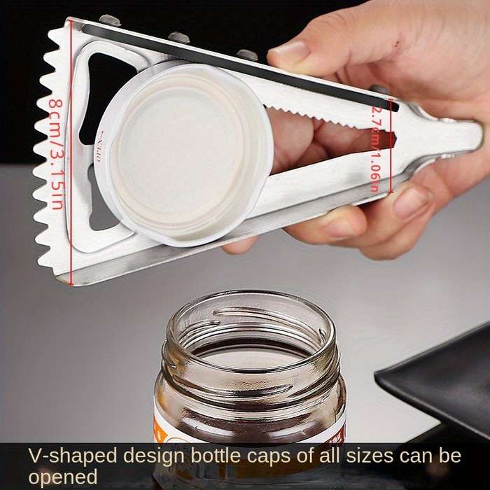 1pc Stainless Steel Bottle OpenerHousehold Multi-