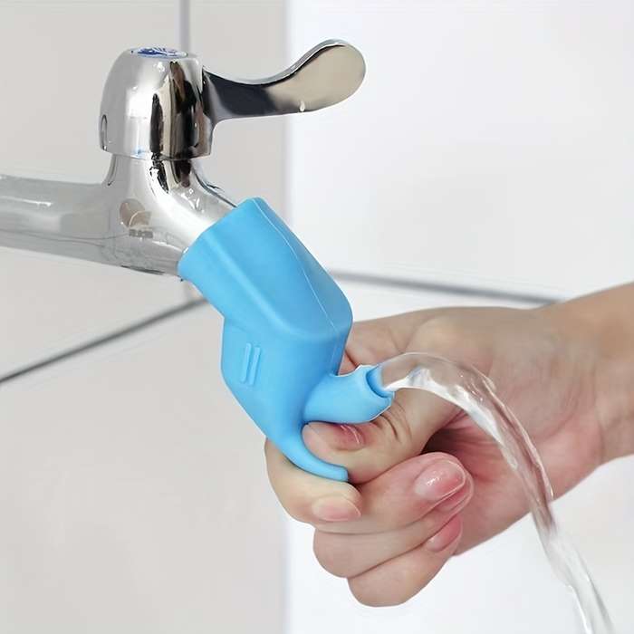 1pc Silicone Faucet Extender