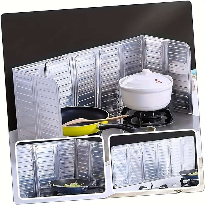 2pcs Nonstick Kitchen Splatter Guard