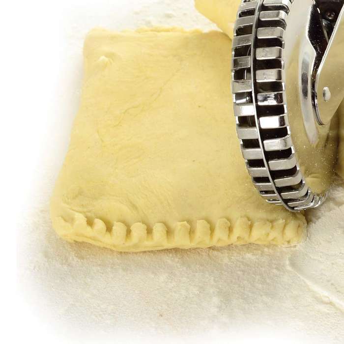 Versatile Stainless Steel Pastry Roller Cutter