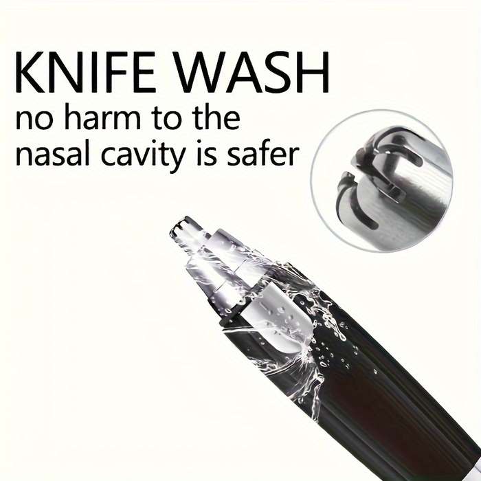 Compact Portable Nose Hair Trimmer for Men and Women -