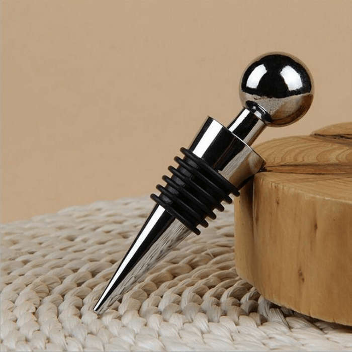 Wine Bottle Stopper Red Wine Beverage Champagne Preserver Cork Vacuum Sealed Bottle Cap Wedding Favo