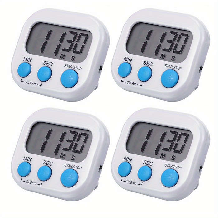 1pcs Digital Kitchen Timer Magnetic Timers