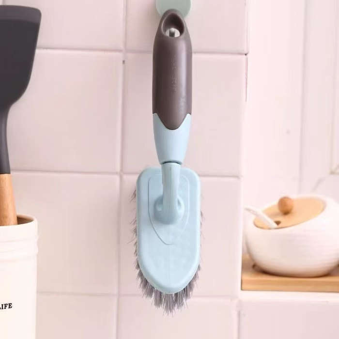Multi-purpose household cleaning brush set