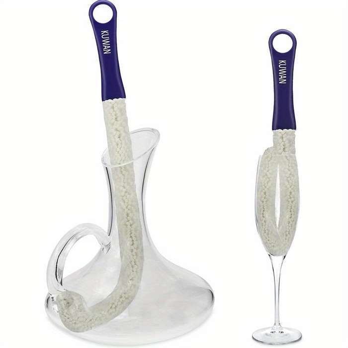 1pc Bendable Wine Decanter Brush
