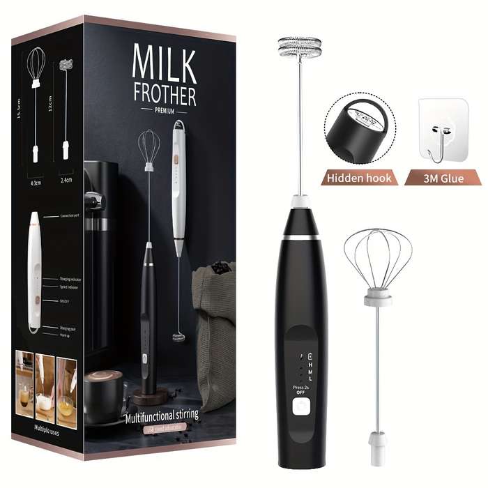 Electric Milk Frother Handheld