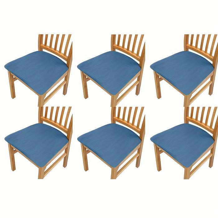 Set Of 4 Waterproof Elastic Milk Fiber Fabric Stool Covers