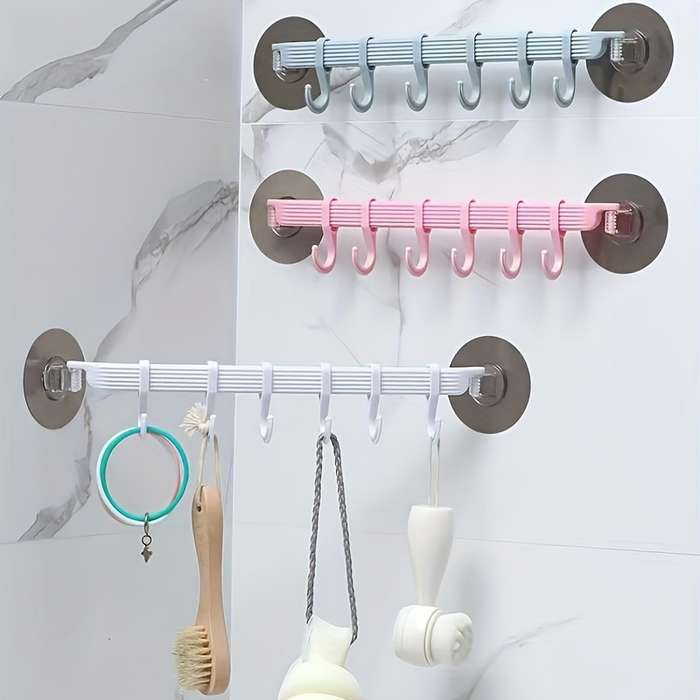1pc Punch-free Kitchen Paper Towel Rack