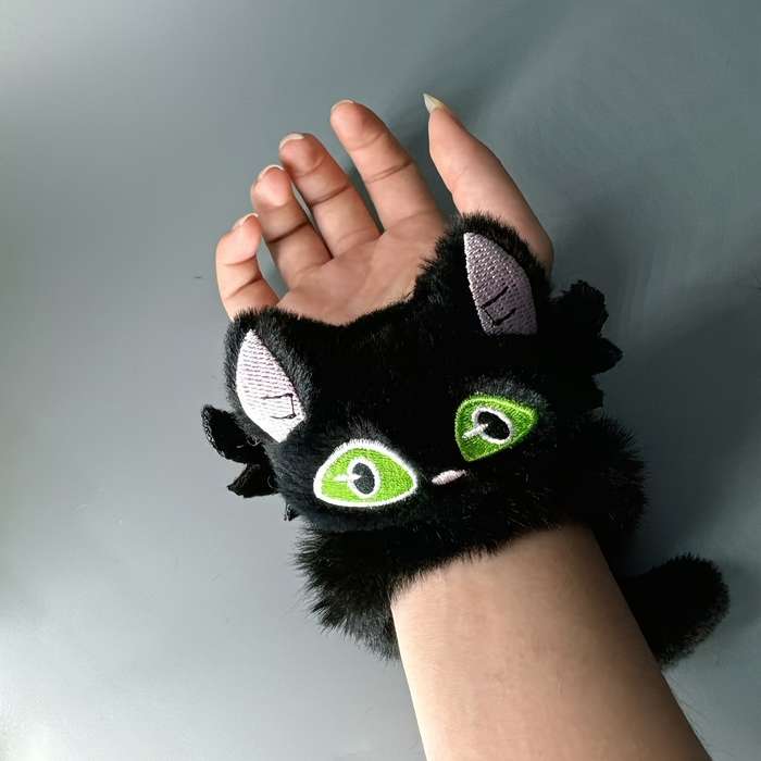 Adorable Plush Cat Tail Hair Tie