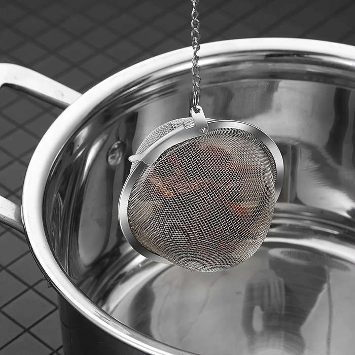 Stainless Steel Herbal Infuser Ball with Locking Clasp