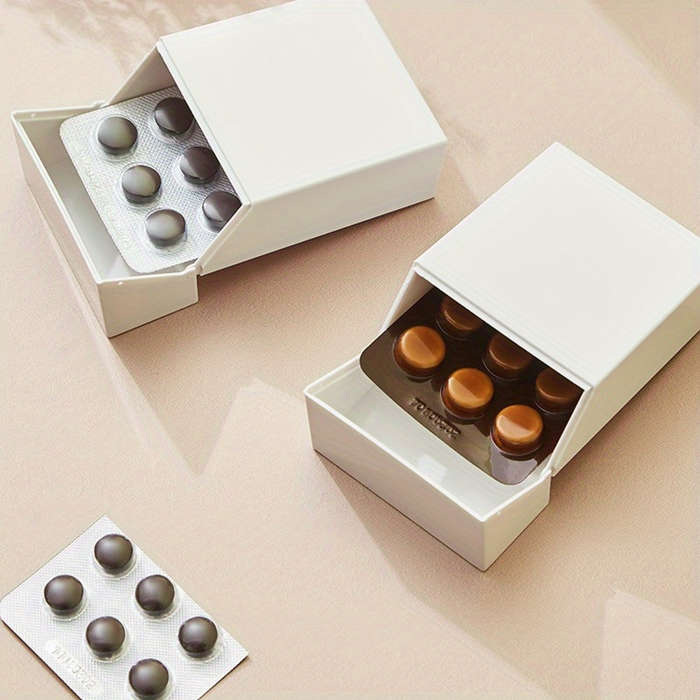 1pc Contemporary Plastic Storage Box