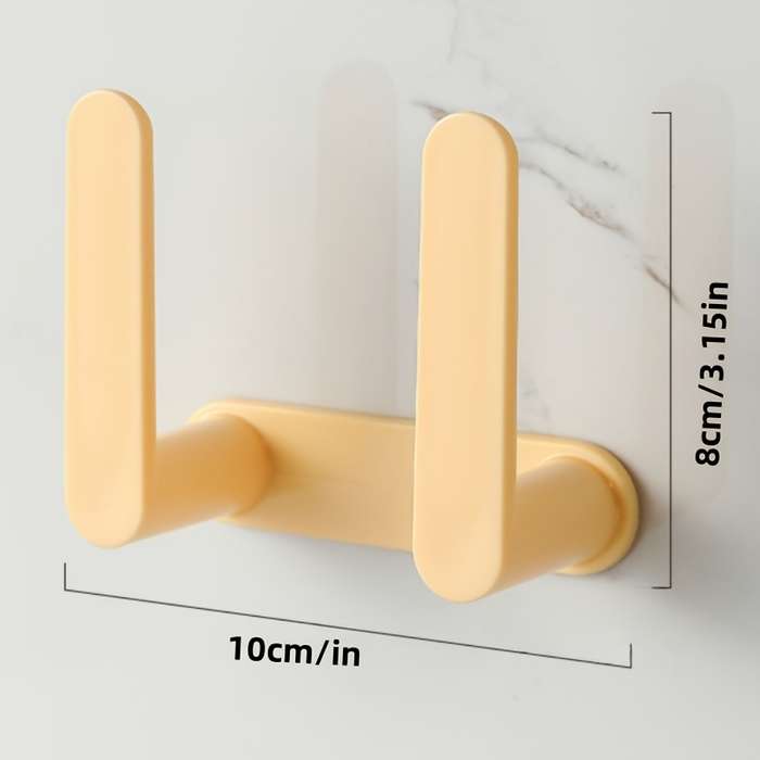 1pc  Wall Mounted Plastic Hanging Shelf