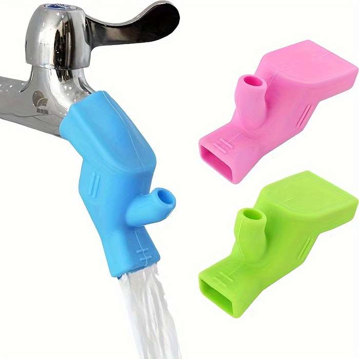 1pc Silicone Faucet Extender