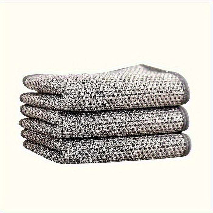 12 Stainless Steel Scrubbing Towels