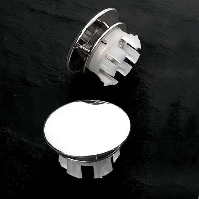 2pcs Double Ring Sink Overflow Covers