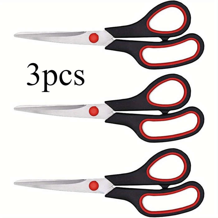 3pcs Stainless Steel Scissors Set