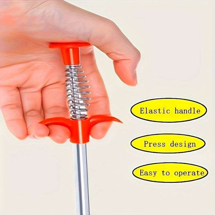 1pc Multi-Functional Metal Plumbing Snake