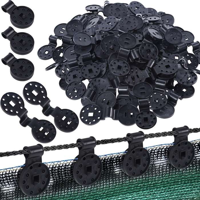 Black Shade Cloth Clips