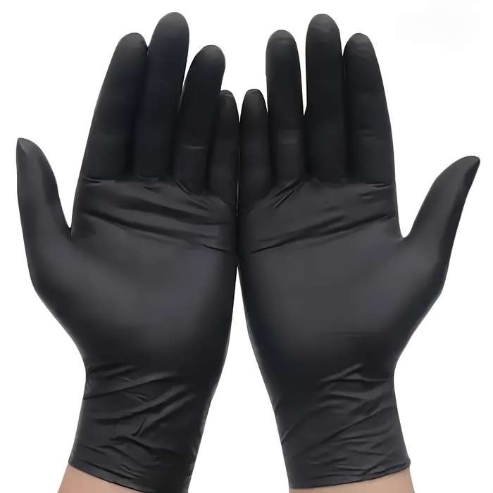 Multi-Purpose Black Disposable Gloves