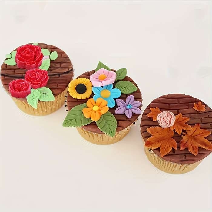 1 Pack Maple Leaf DIY Cake Chocolate Fudge Silicone Mold for Baking Decoration