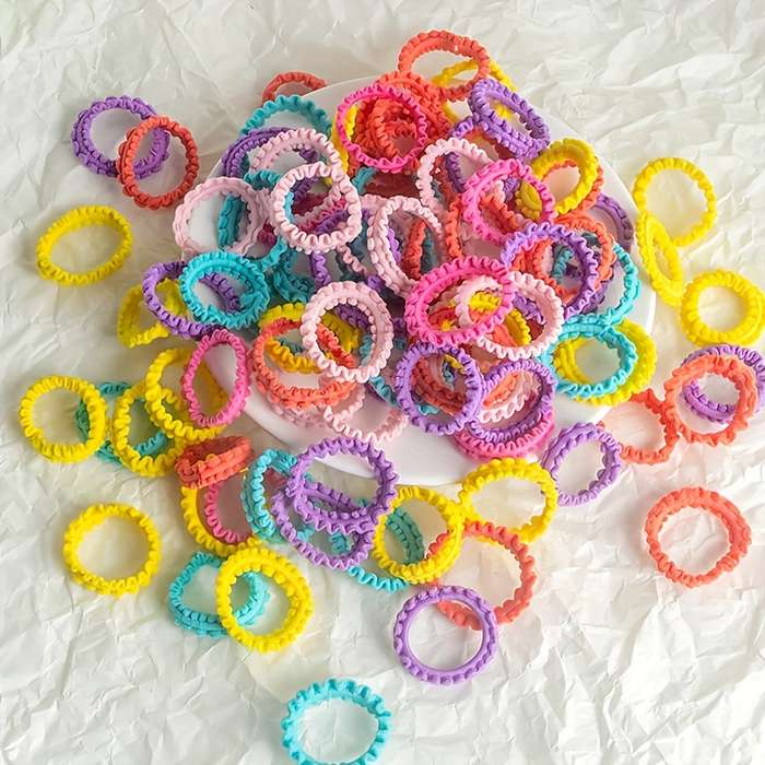 Cute Wave Pattern Hair Ties Set Cute Wave Pattern Hair Ties Set