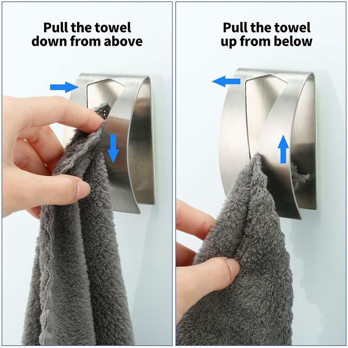 Stainless Steel Towel Holder Hook
