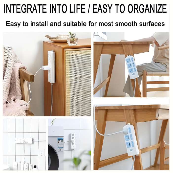 3pcs Punch-Free Socket Holder