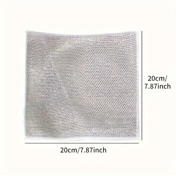 12 Stainless Steel Scrubbing Towels