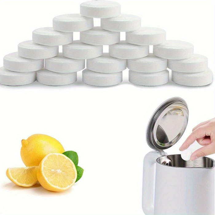 Citric Acid Descaler Tablets For Coffee Machines,