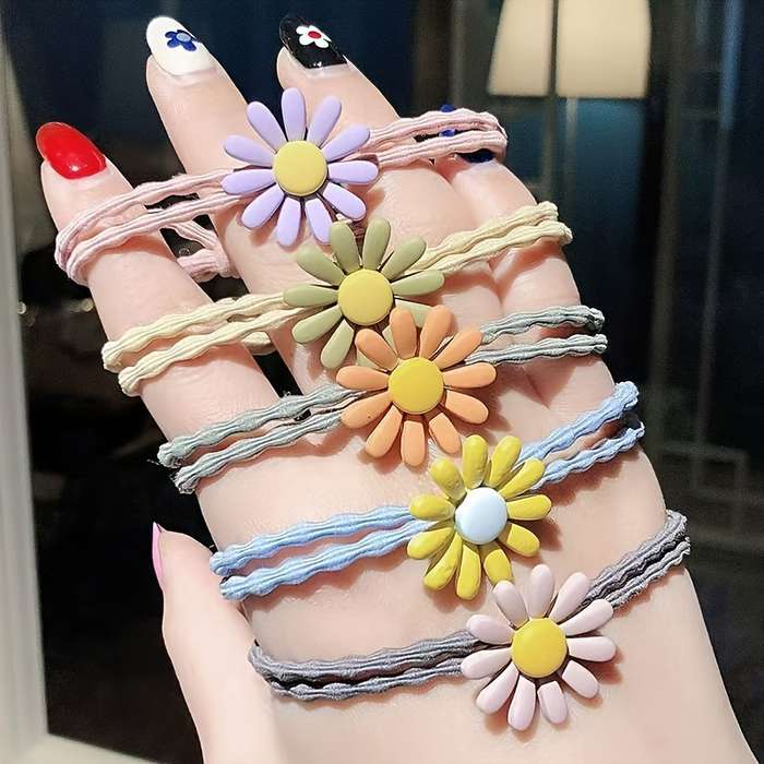 Adjustable Daisy Flower Hair