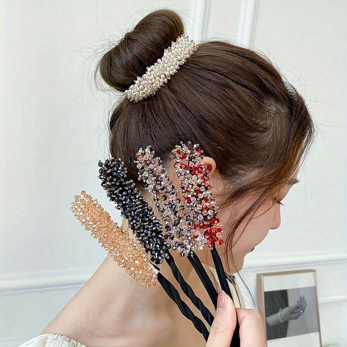 Sparkling Crystal Decorative Hair