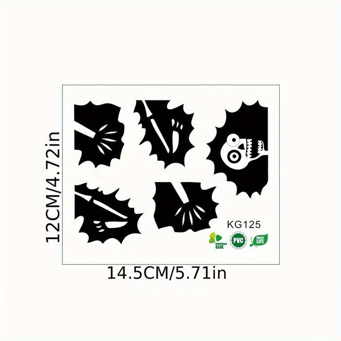 Creative Electric Shock Skull Switch Sticker