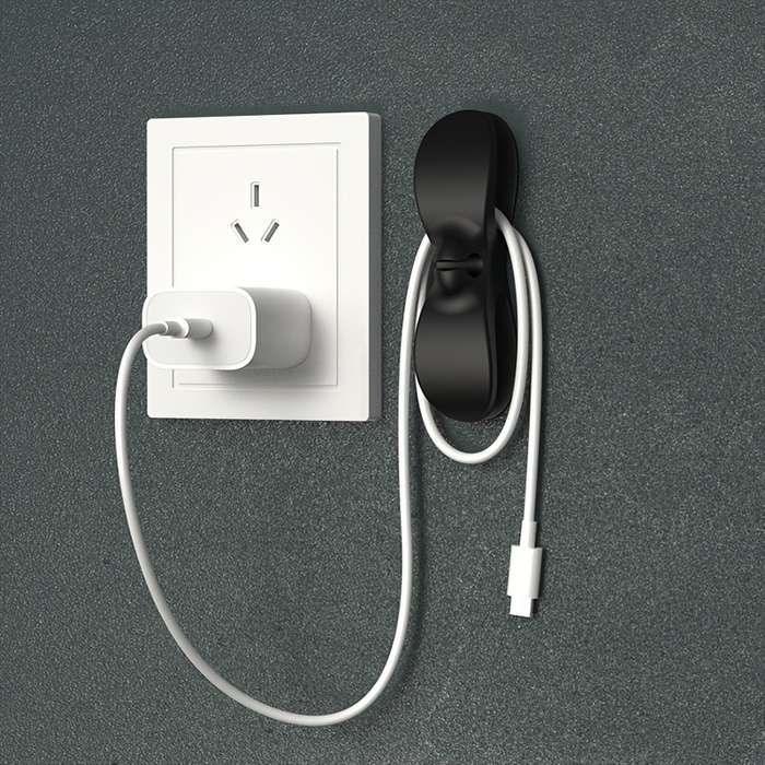 pcs Flexible Silicone Cable Organizers