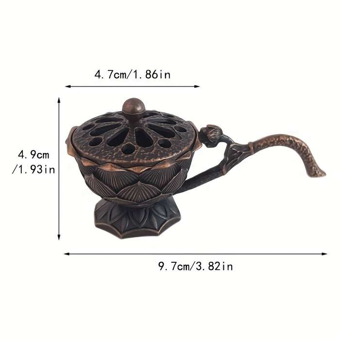 1pc Handheld for Lotus Incense Burner