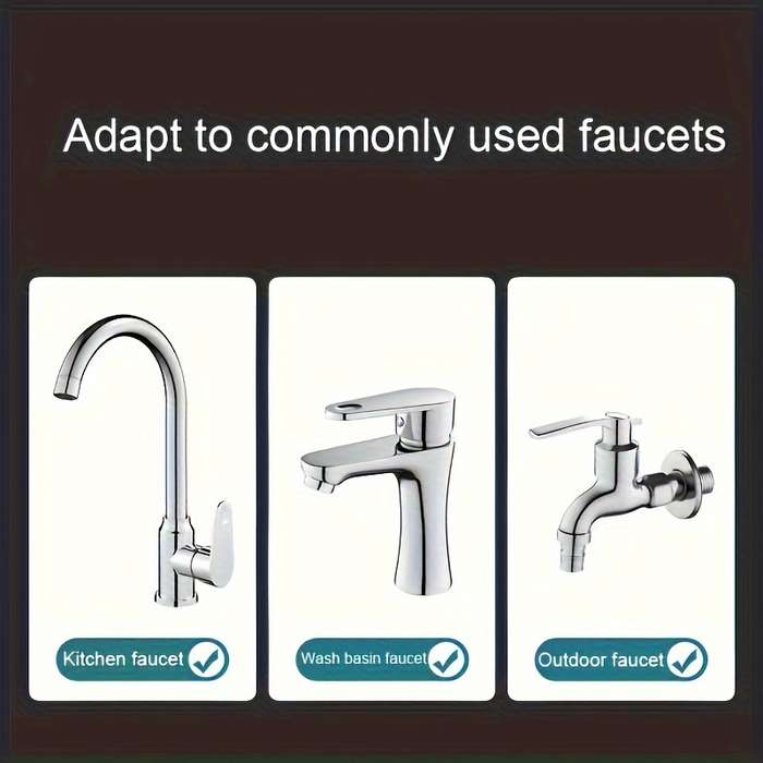 1 Set Upgraded 360 Degree Rotation Universal Kitchen Faucet Head