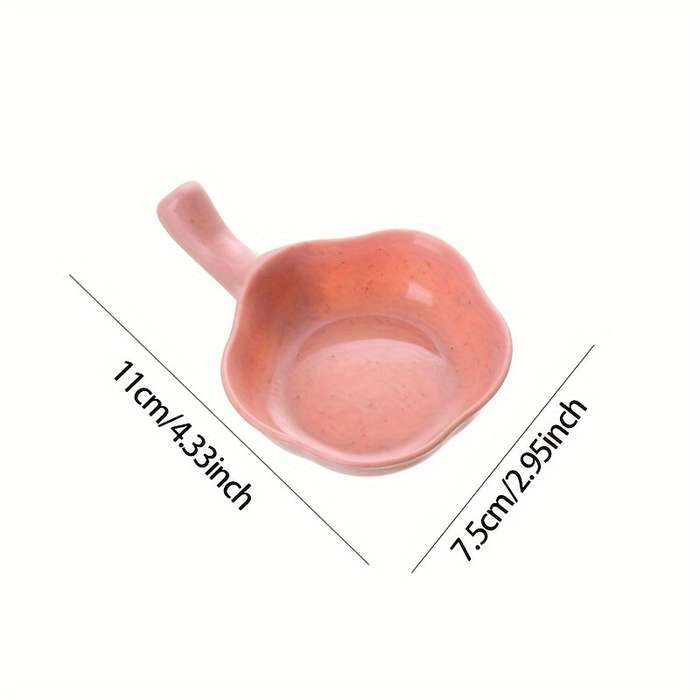 Creative Mini Condiment Dishes with Handle