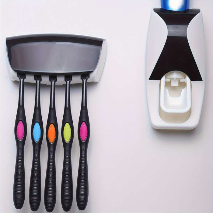 Wall Mounted Toothbrush Holder