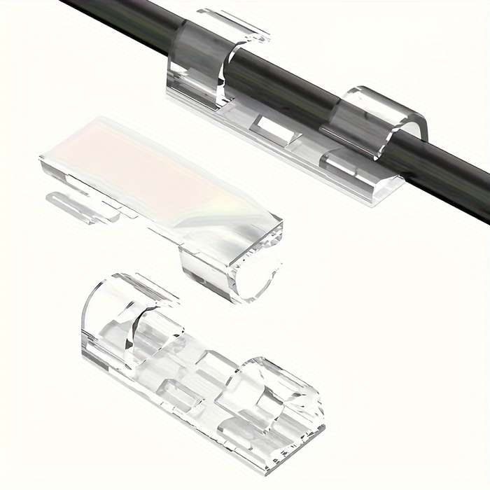 100pcs Adhesive Cable Clamps