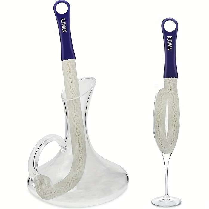 1pc Bendable Wine Decanter Brush