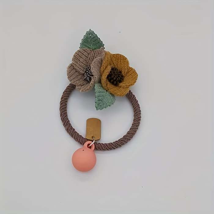 Elegant Rose Hair Tie