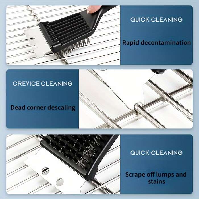 Metal Handle Grill Brush