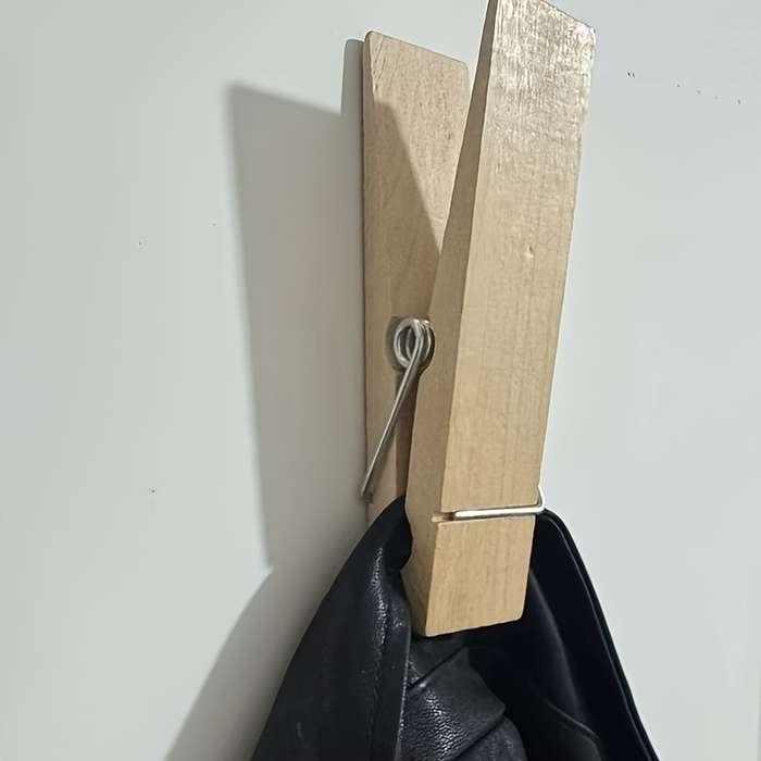 Wooden Color Towel Rack
